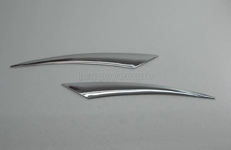 Chrome Headlight Eyelid Cover Trim for Chevrolet Cruze (2009-2014)