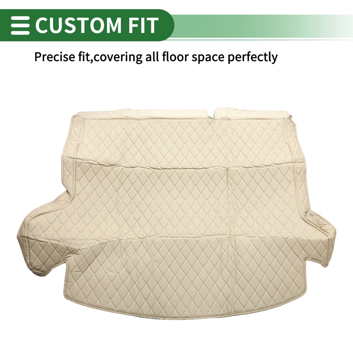 Heightened Edge Cargo Liner Trunk Mat for Honda CR-V Hybrid (2017-2021) Beige