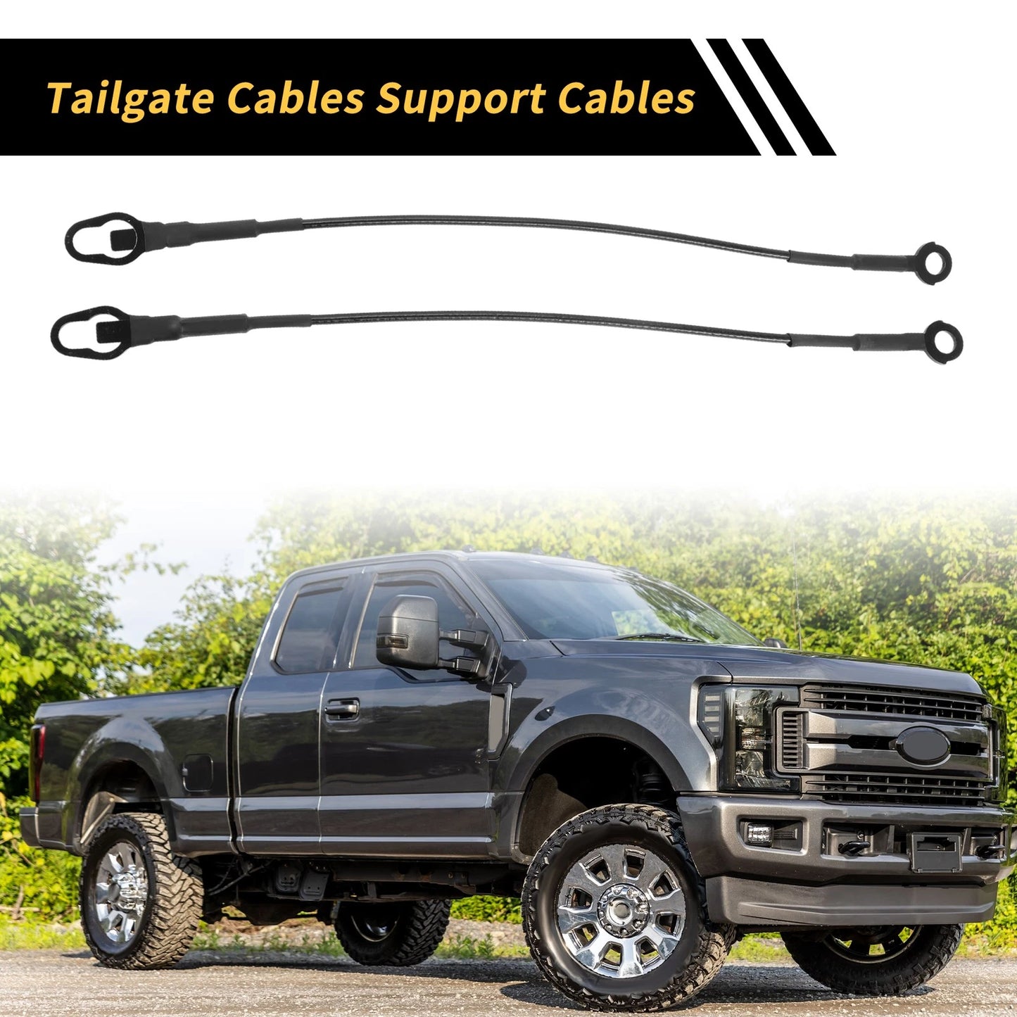 Tailgate Cables for Ford F-150 F-250 F-350