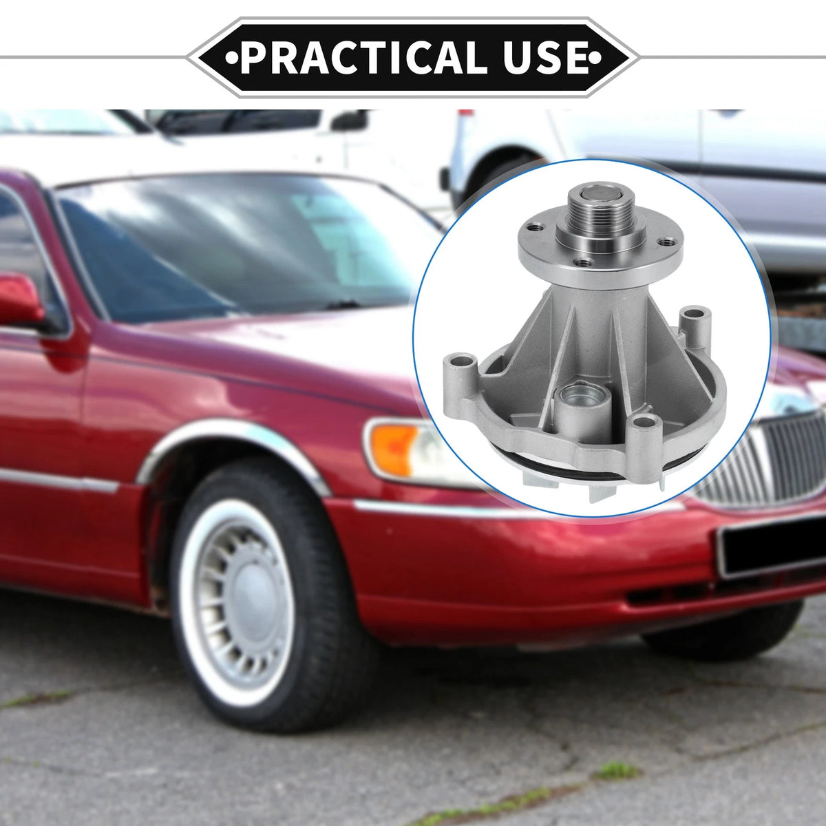 Water Pump for Ford Crown Victoria V8 4.6L (1992-1997)