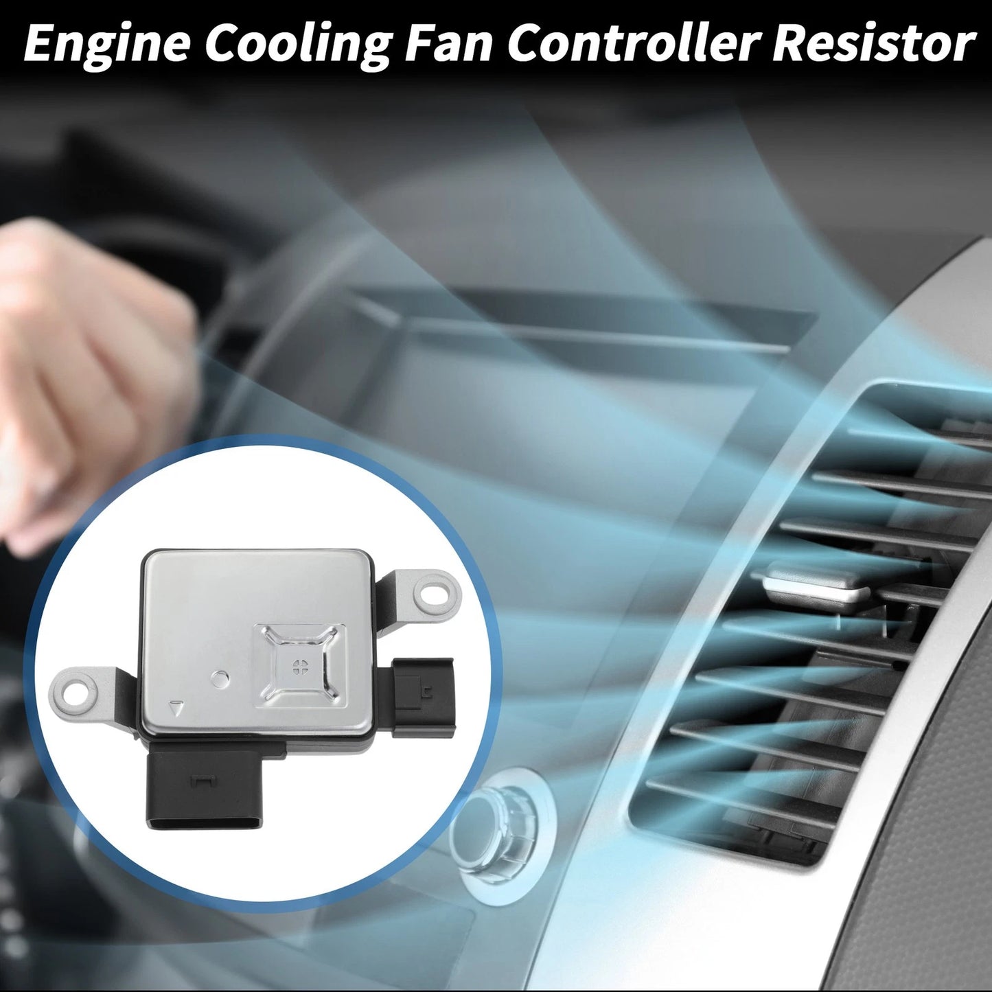 Engine Cooling Fan Control Module for Hyundai Sonata, Kia Eltos (2011-2023)