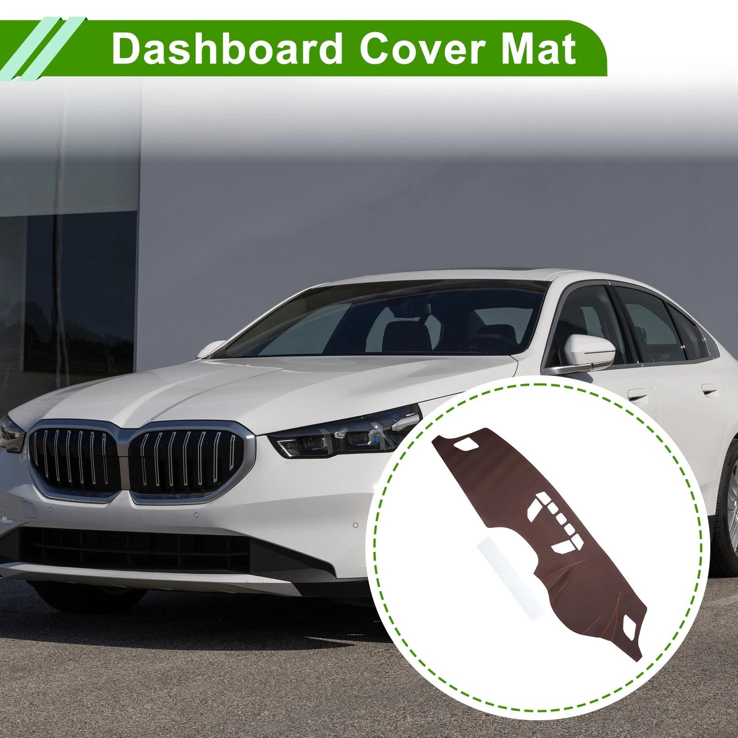 Dashboard Cover Mat for BMW X1 (2016-2019) - Brown