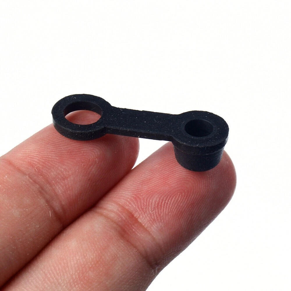 Brake Bleed Nipple Screw Dust Cap Cover Rubber 10pcs for Motorcycle Motorbike