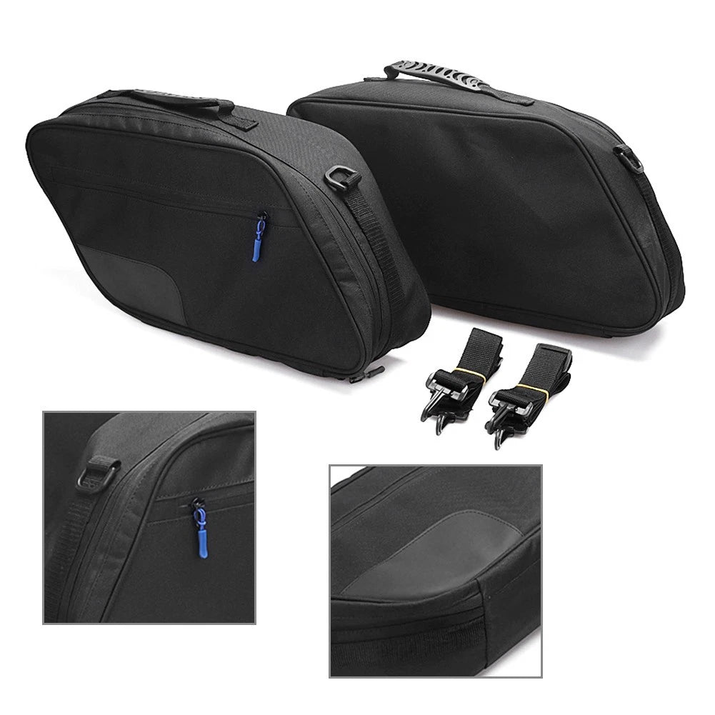 Nylon Black Side Luggage Bag for BMW R18 B Transcontinental K1600B