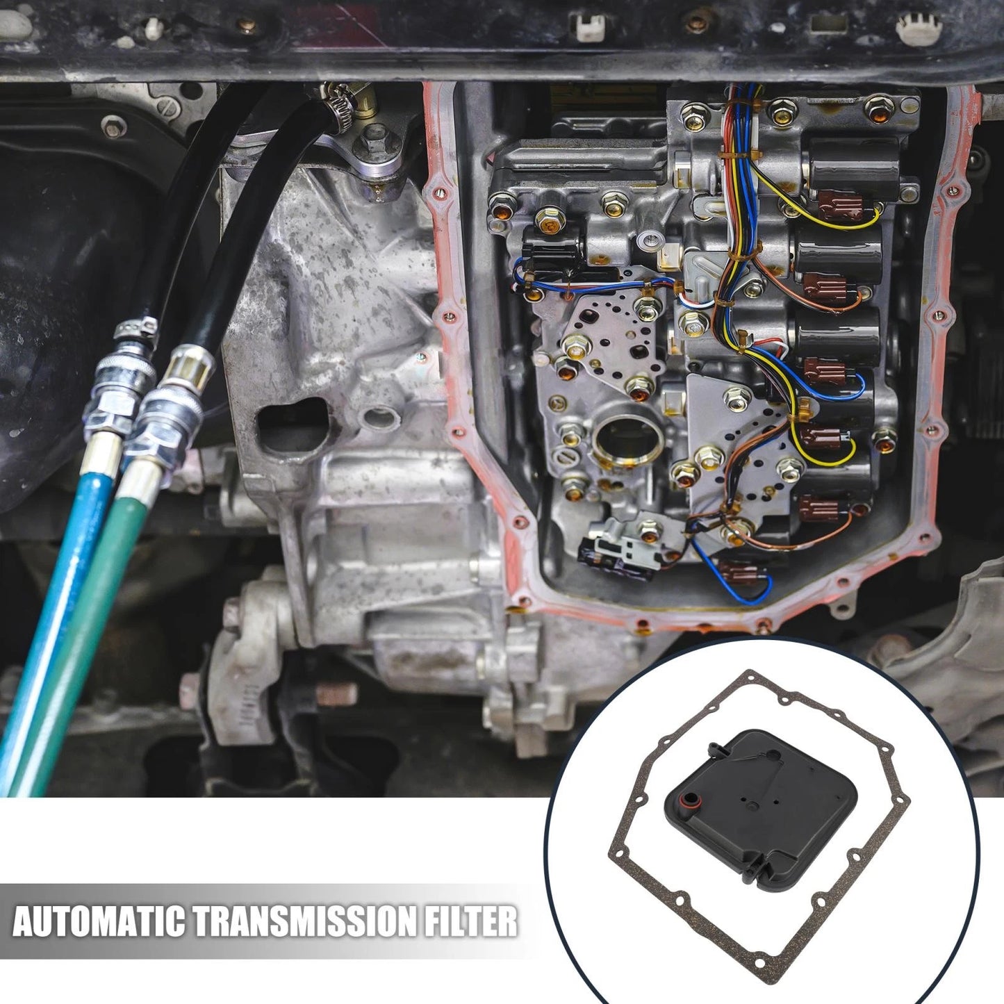 Oil Pan Gasket & Automatic Transmission Filter Kit for Dodge Durango