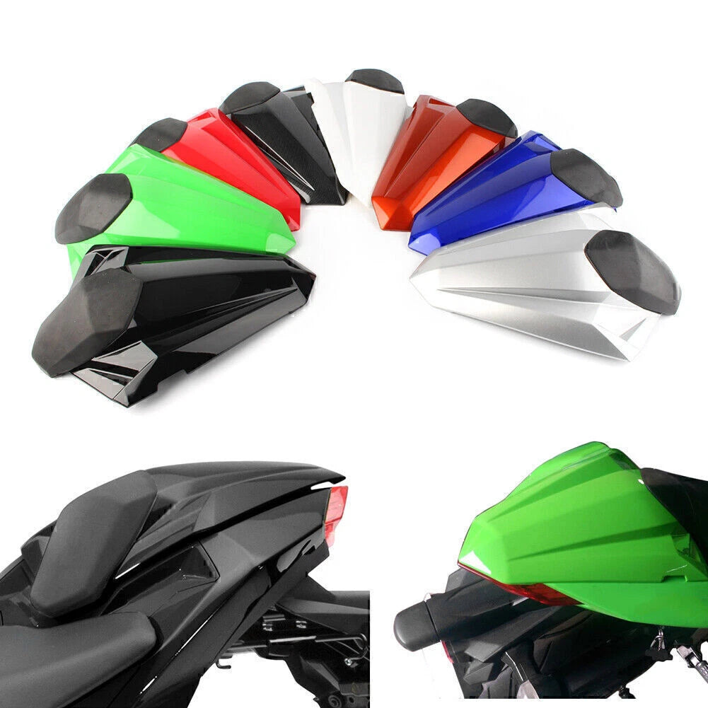 Rear Pillion Seat Cover for Kawasaki Ninja EX300R (2013-2017) - ABS Red