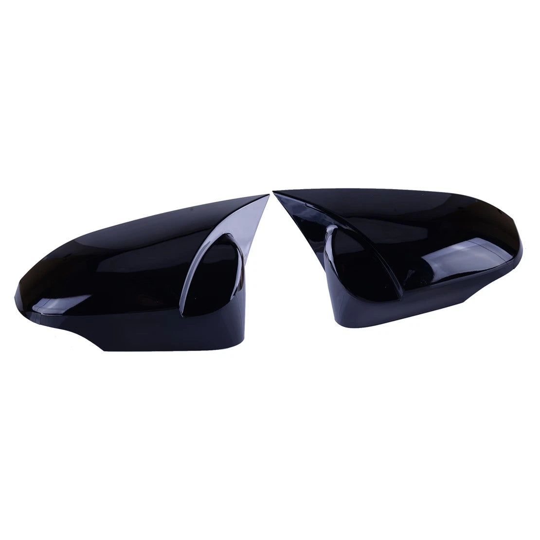 Black Horn Rear View Mirror Covers for Toyota Corolla (2014-2018)
