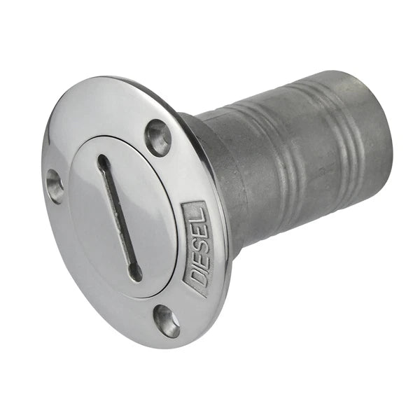 50mm Diesel Fuel Filler for Boat/Marine/Mining - Stainless Steel