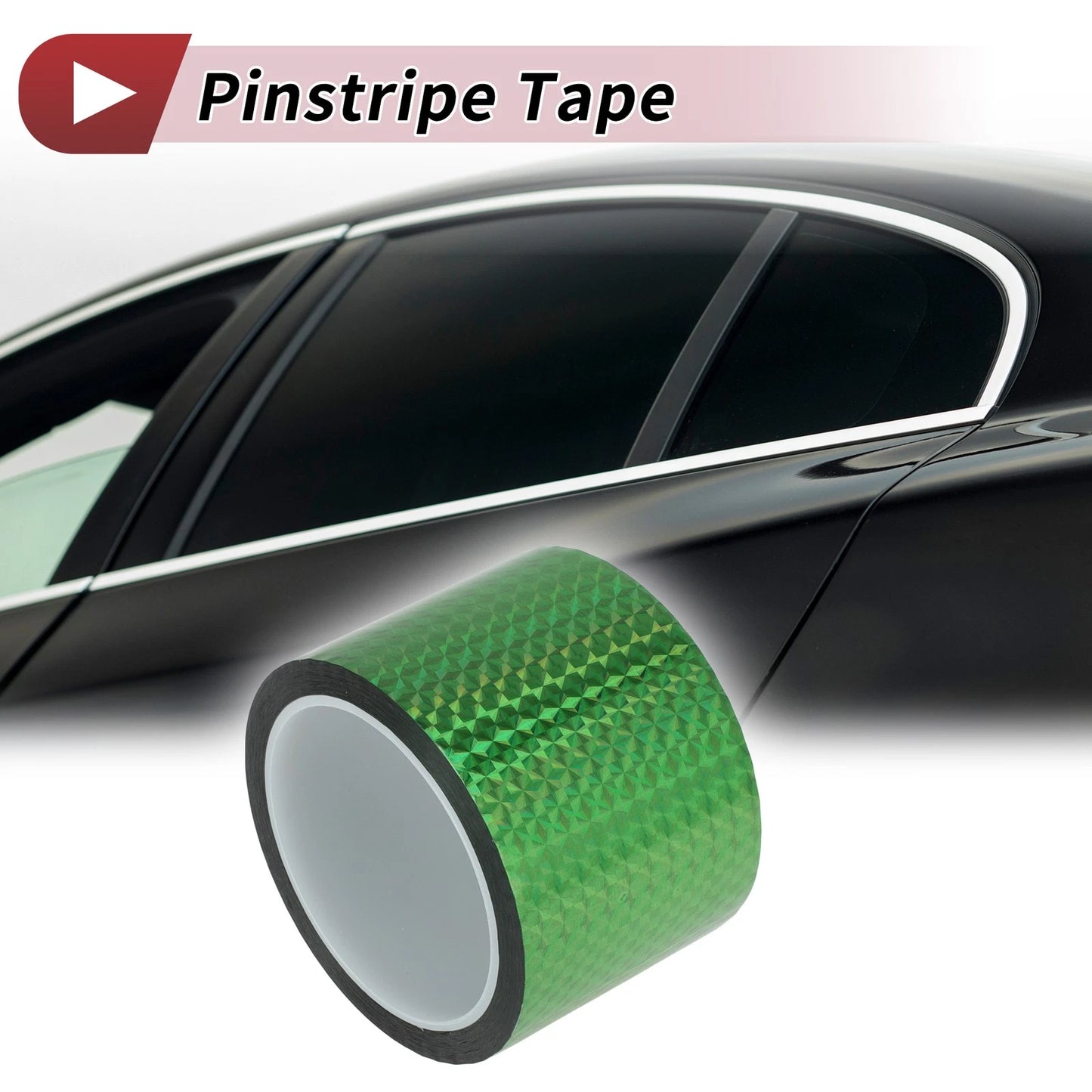 Pinstripe Tape / 70mmx50m / Pinstripe Tape for Car, Motorcycle and Boat Laser