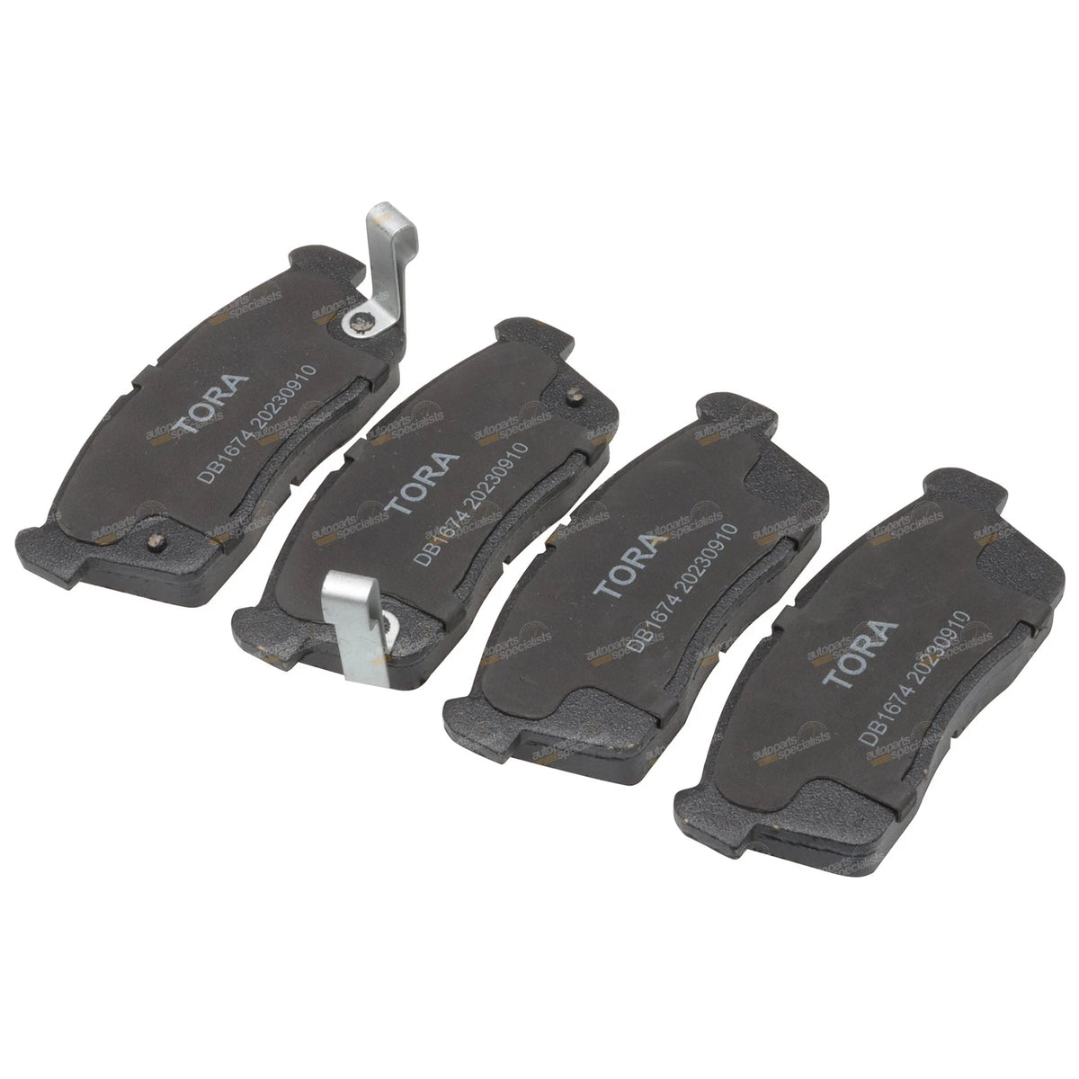 Front Disc Brake Pads Set for Suzuki Alto GF 3cyl 1.0L K10BN (2009-2014)