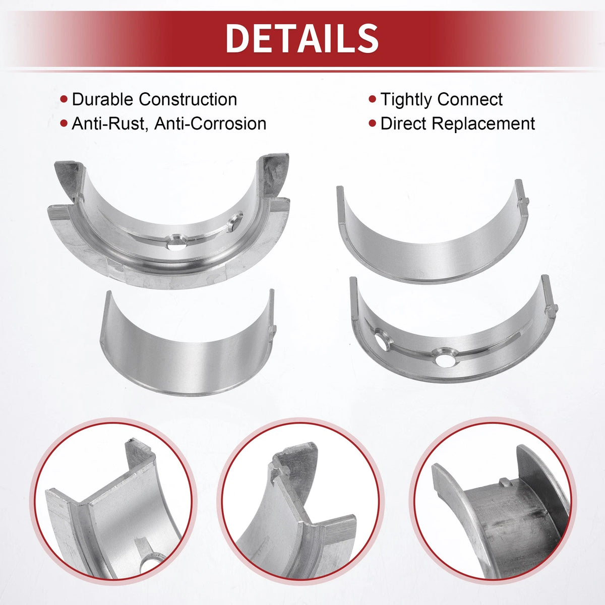 Main Bearing & Connecting Rod Bearing Kit for Chevrolet Malibu