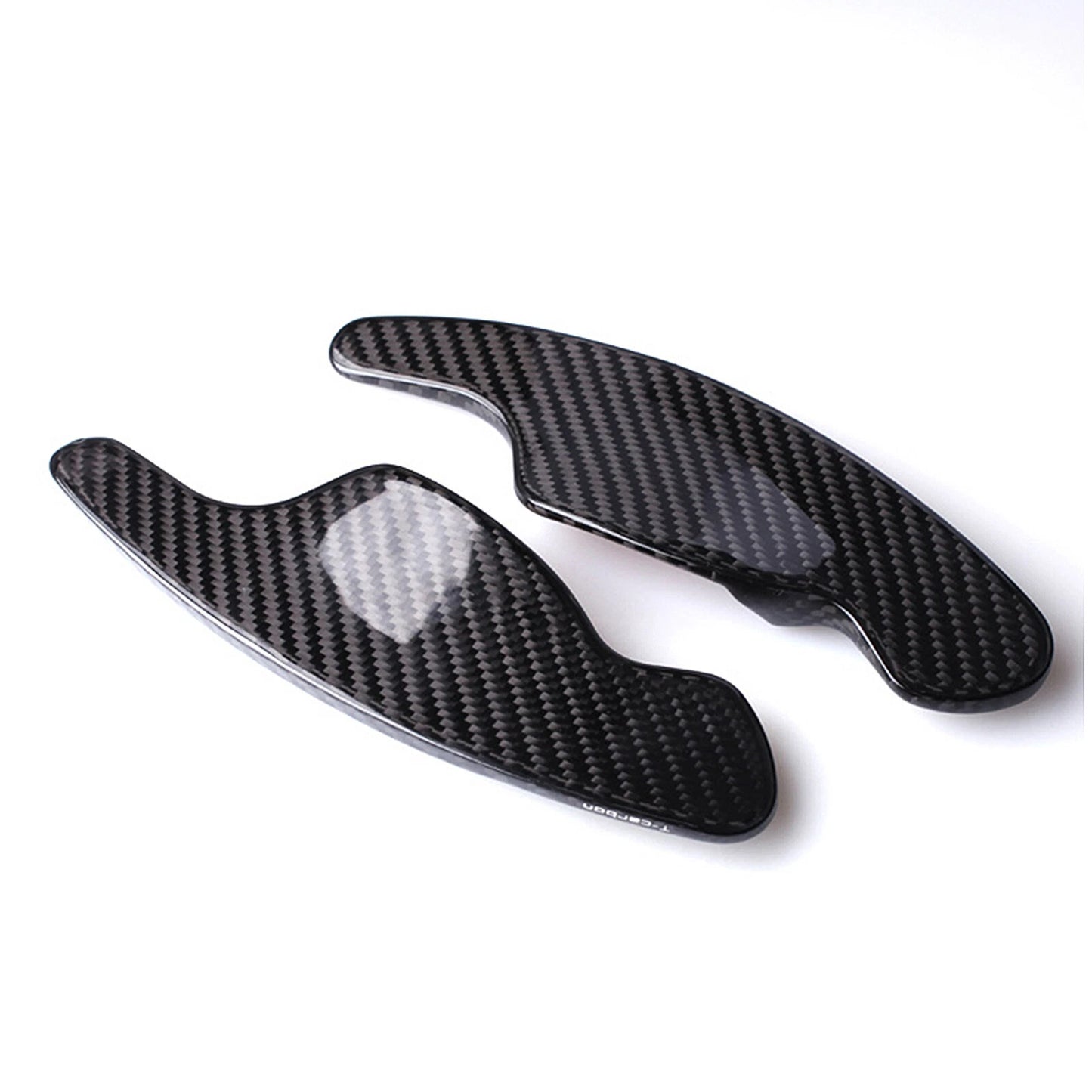 2 x Carbon Fiber Shift Paddle Extensions for Volkswagen Lamando (2015-2020)