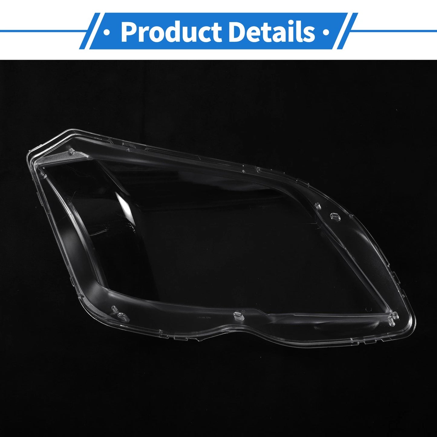 Car Front Left Headlight Lens Cover for Mercedes-Benz GLK (2009-2012)