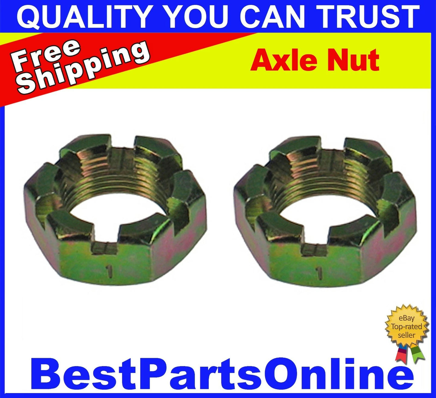 CV Axle Nut / M22x1.5 / Castle Nut for Honda Accord Civic (1976–1979)