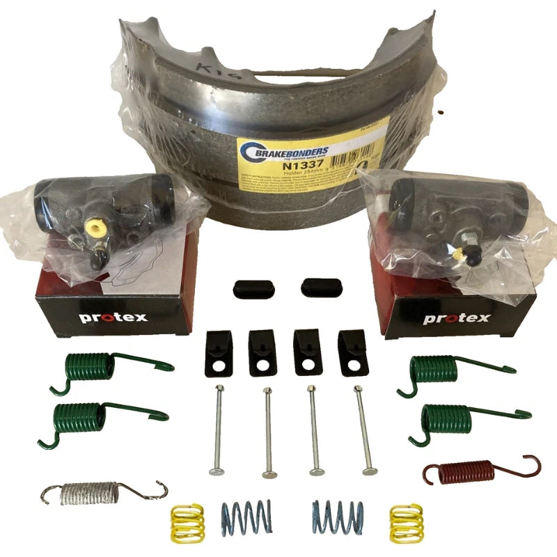 2 x Rear Brake Shoe Drum Overhaul Kit for Holden HK HT HG (1968–1972)