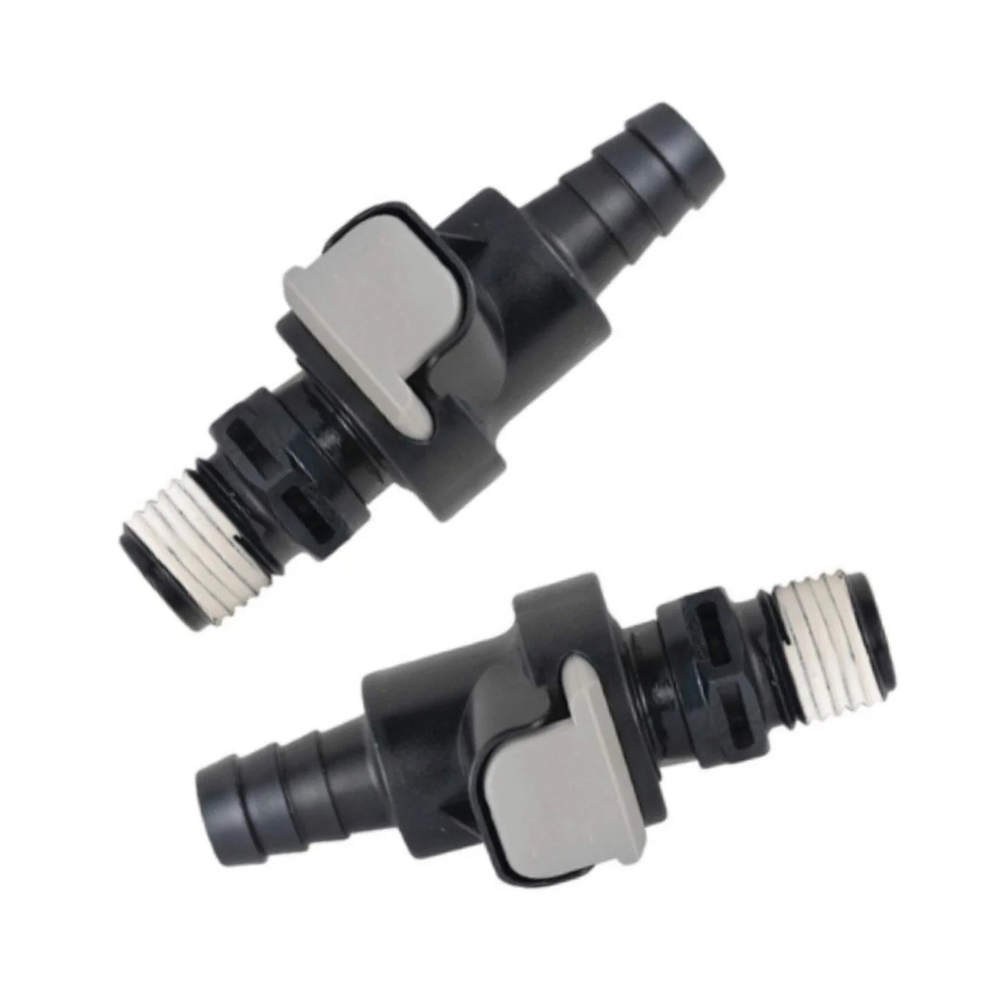 Sprayless Fuel Line Connector for Attwood Universal 8838US6 Male/Female X2