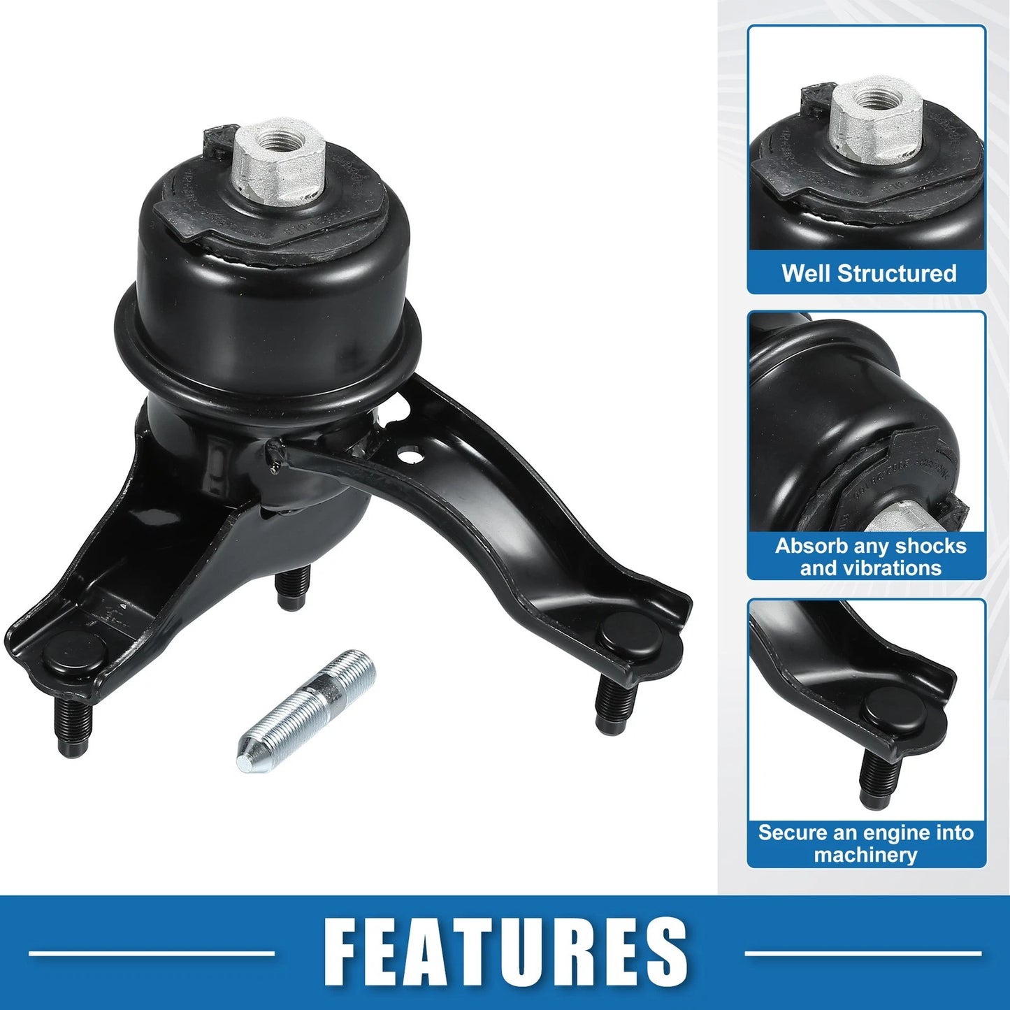 Engine Motor Mount Right Mounting Insulator for Toyota Highlander (2001–2007)