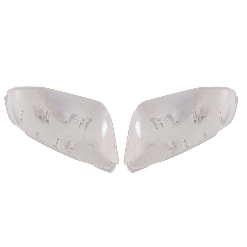 Driver & Passenger Side Door Mirror Cap Covers Pearl White for Toyota Camry (2018-2023)