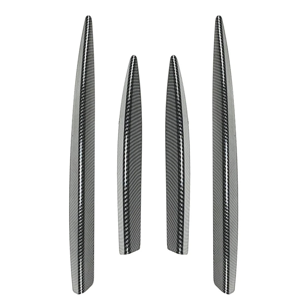 Fog Light Strips Grille Cover Trim Carbon for Mercedes Benz A Class (2023)