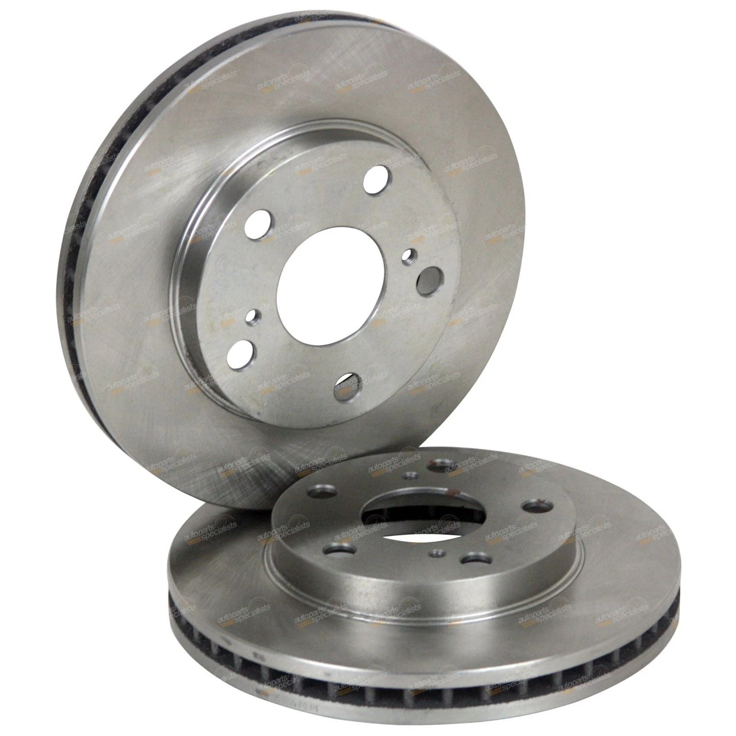 2 x Front Disc Brake Rotors for Toyota Camry VZV21 2.5L V6 (1988–1993)