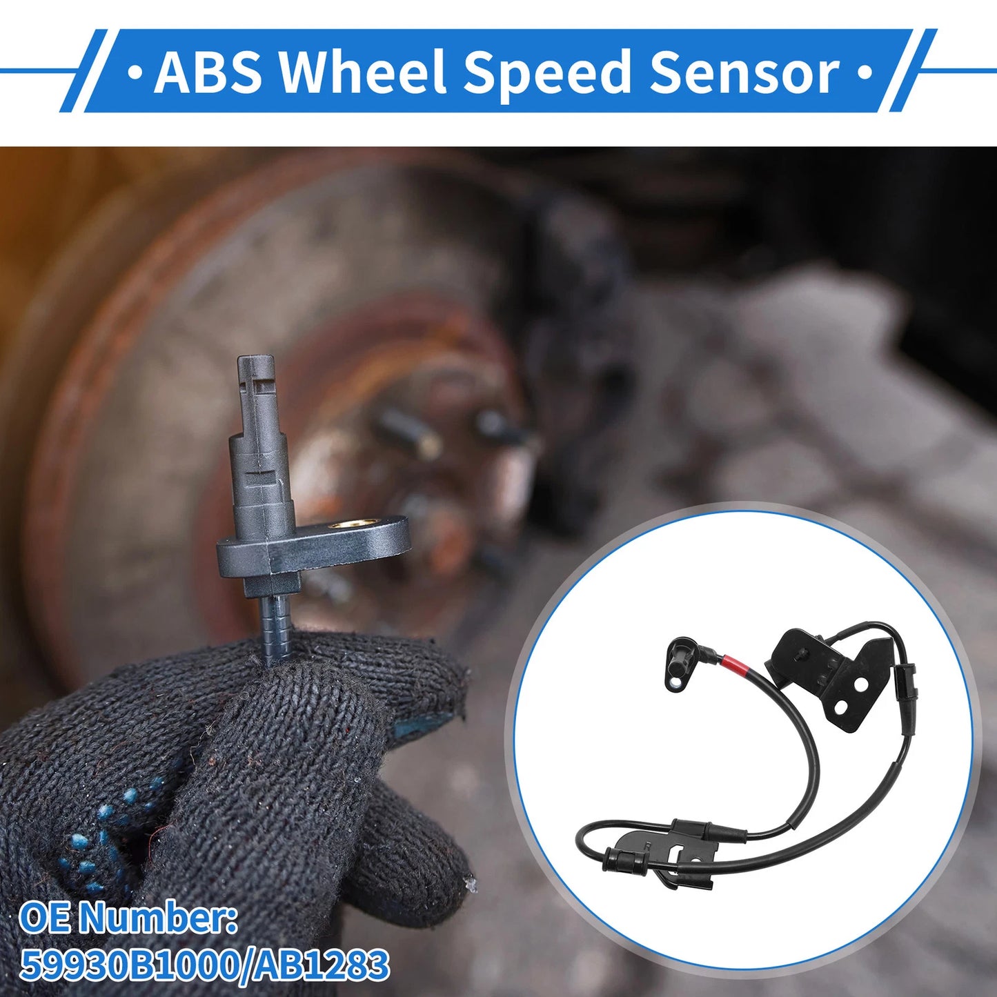 ABS Wheel Speed Sensor for Hyundai Genesis G80 (2015-2020)