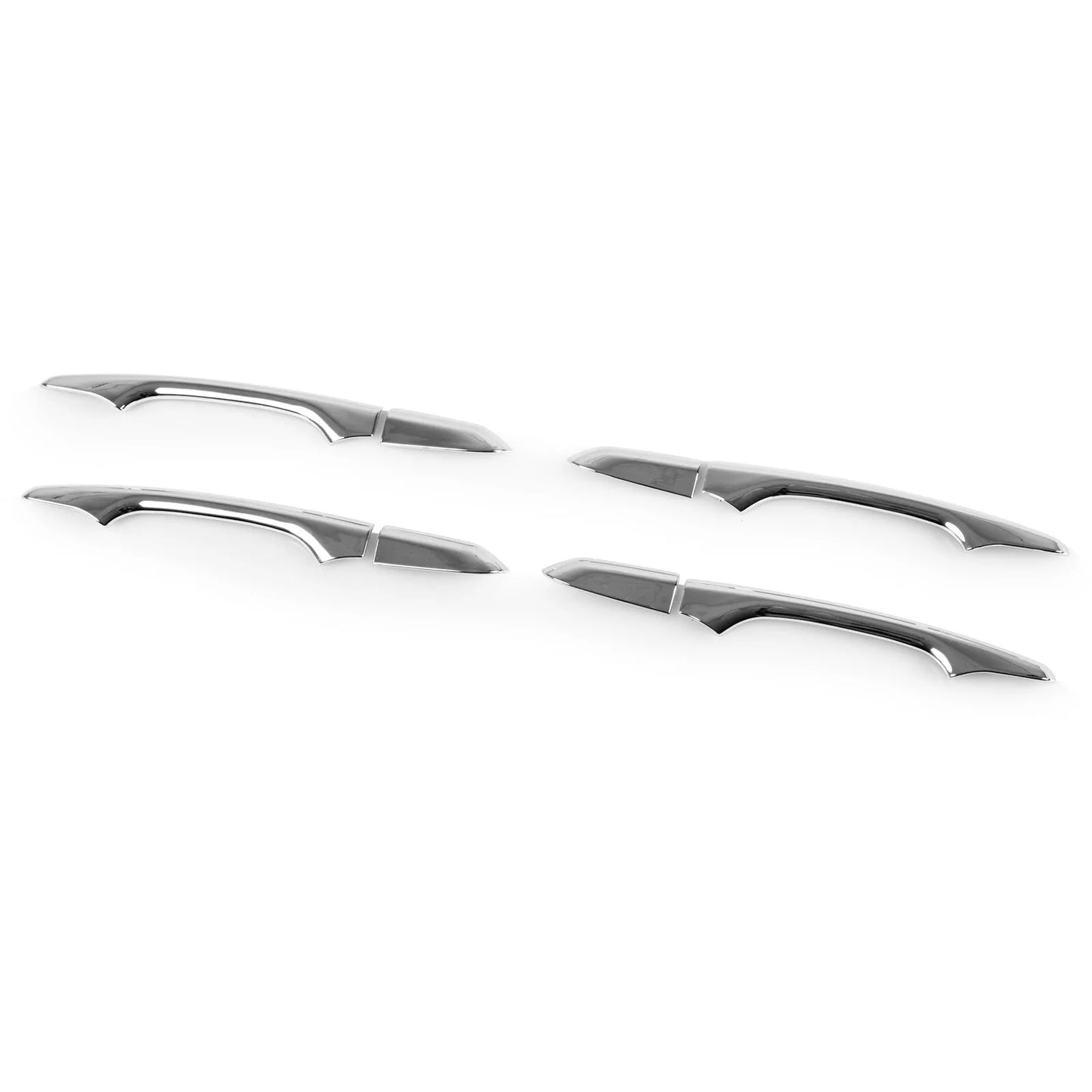 8 x Exterior Chrome Door Handle Covers for Jaguar XF (2011-2014)