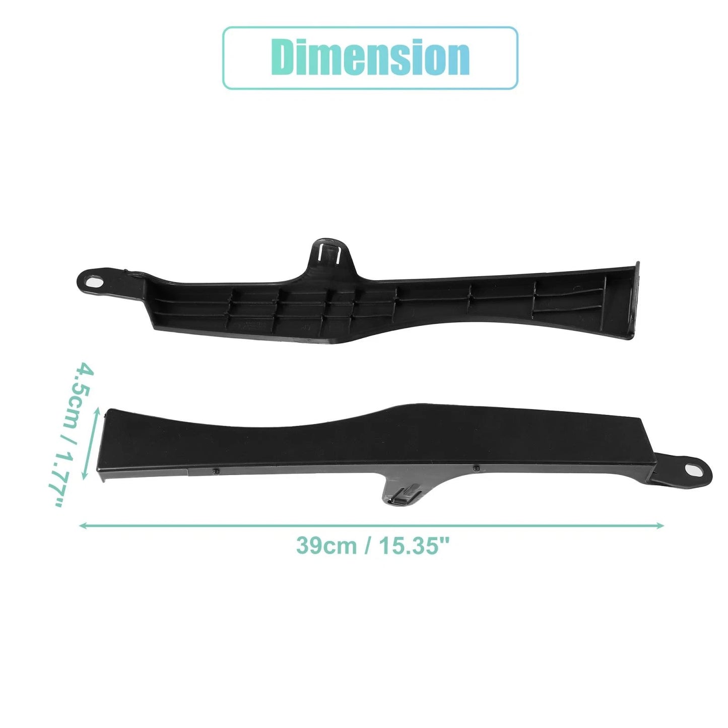 Front Lower Headlight Bumper Grille Filler Trim for Toyota Tacoma (2005-2011)
