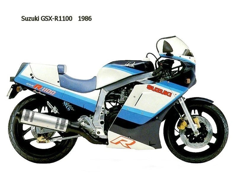 Fairing & Screen Bolts for Suzuki GSX-R GSXR 1100 (1986–1988)