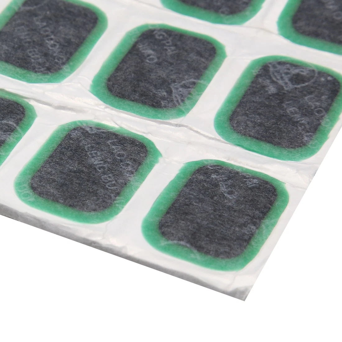 48pcs Green Tyre Puncture Patches 35x24mm for Motorcycle
