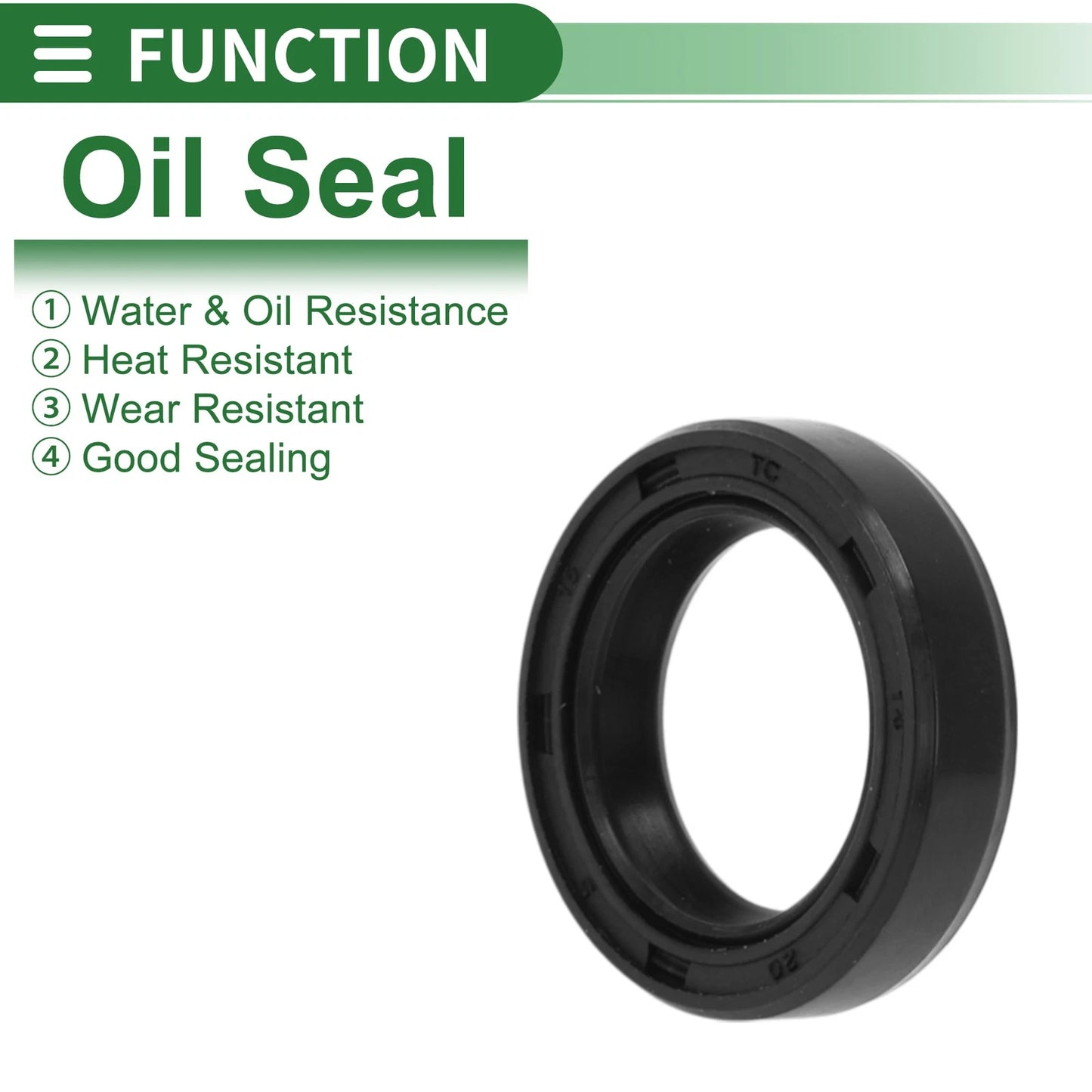 Oil Seal / 14x20x5mm / Rotary Shaft Seal NBR Rubber for MakeModel