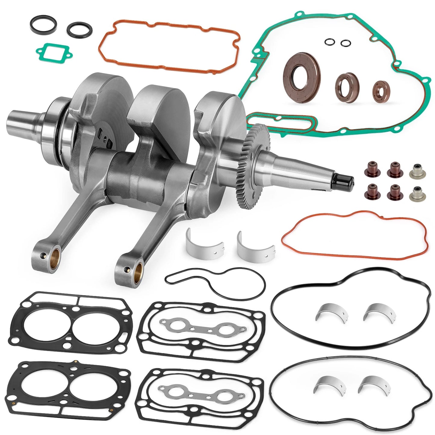 Crankshaft & bearings kit for Polaris RZR Ranger Sportsman 800 (2005–2017)