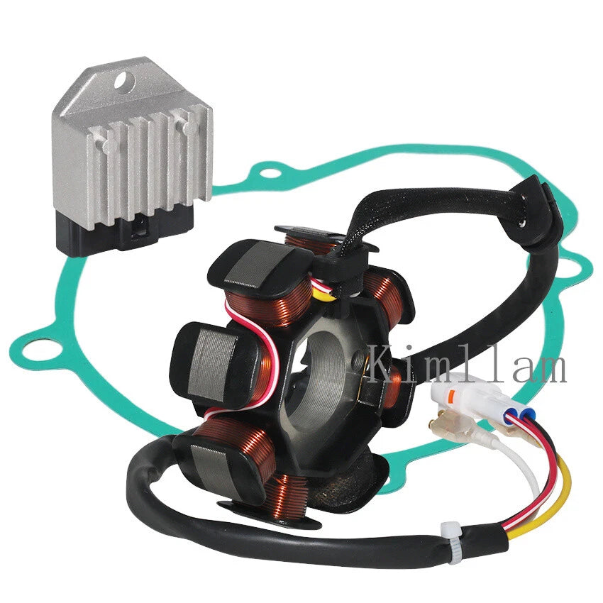 Stator Coil, Regulator Rectifier, Gasket for KTM 400 450 520 525 EXC MXC (2000-2007)
