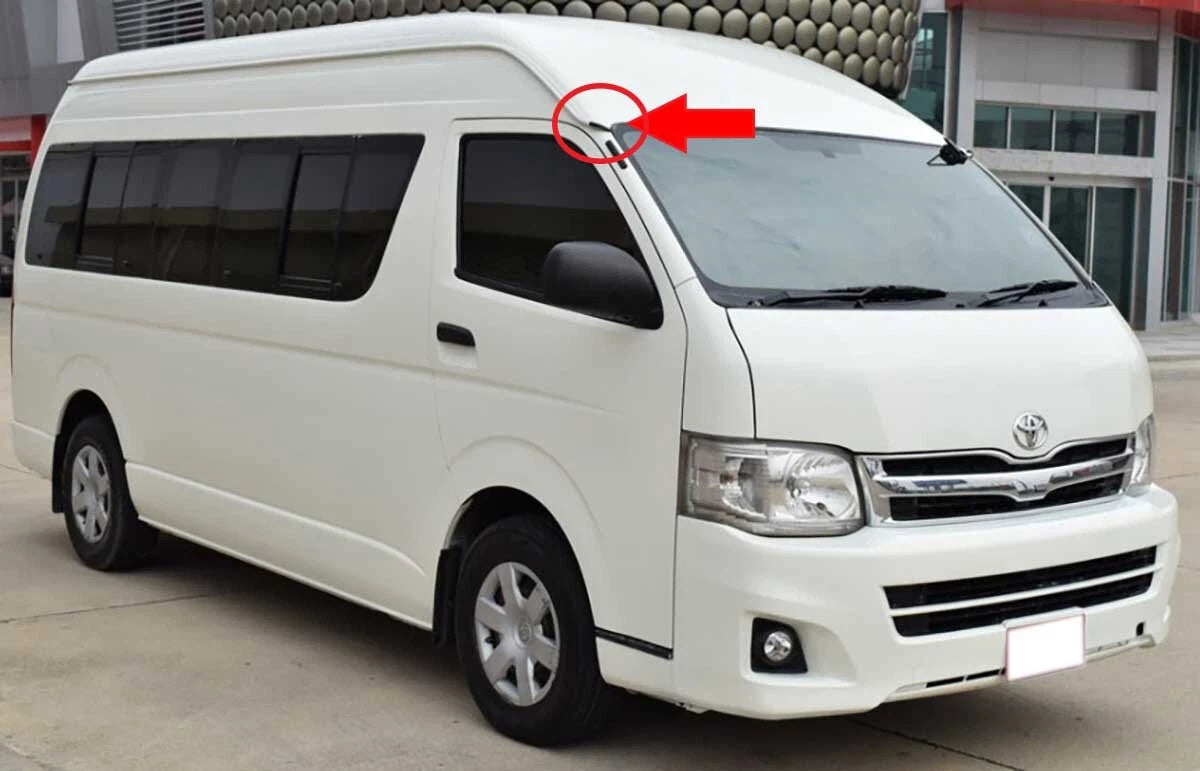 Roof Drip Molding End Cover for Toyota Hiace Commuter (2005-2018)