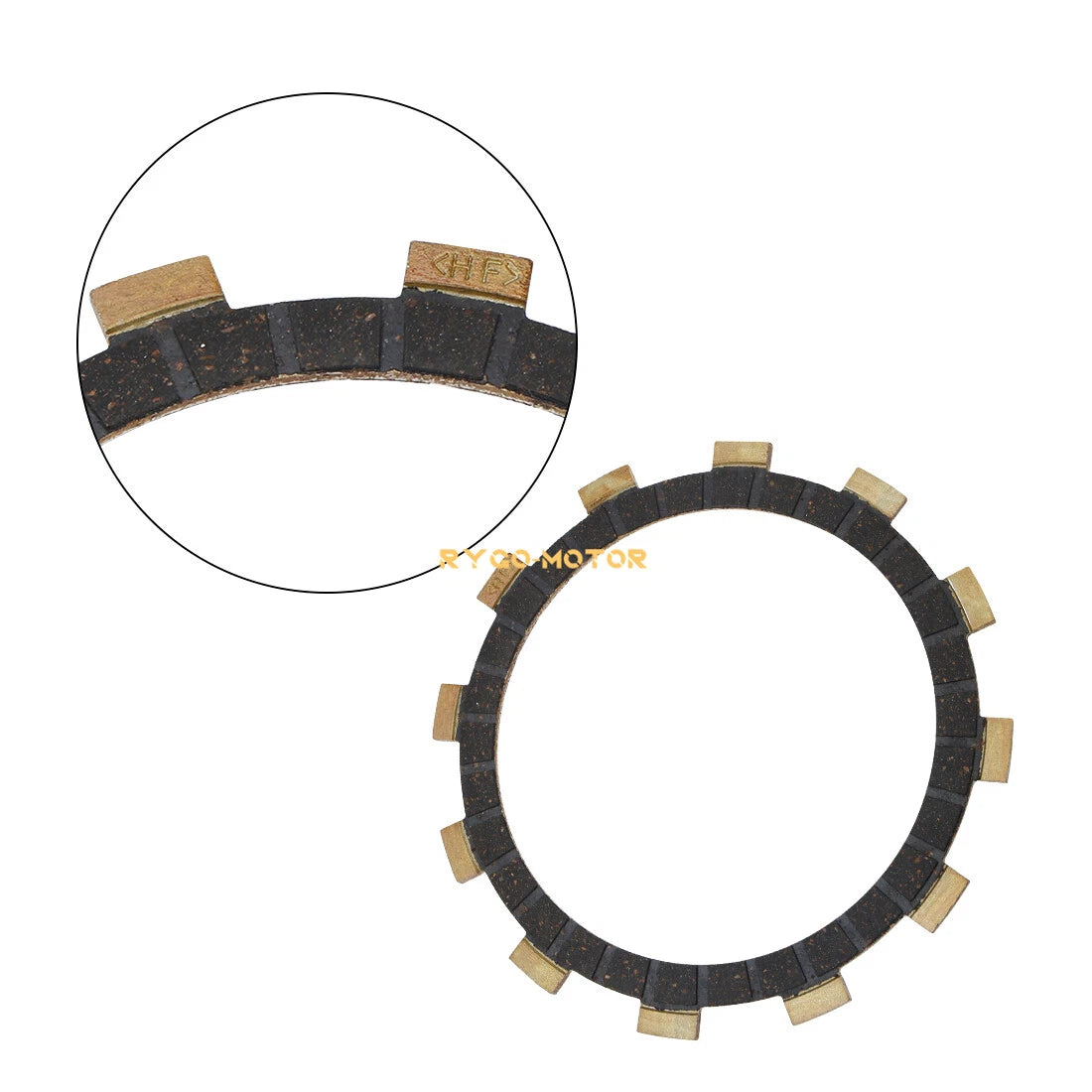 Clutch Steel Plates & Gasket for Yamaha YZ250F/WR250F (2001–2013)