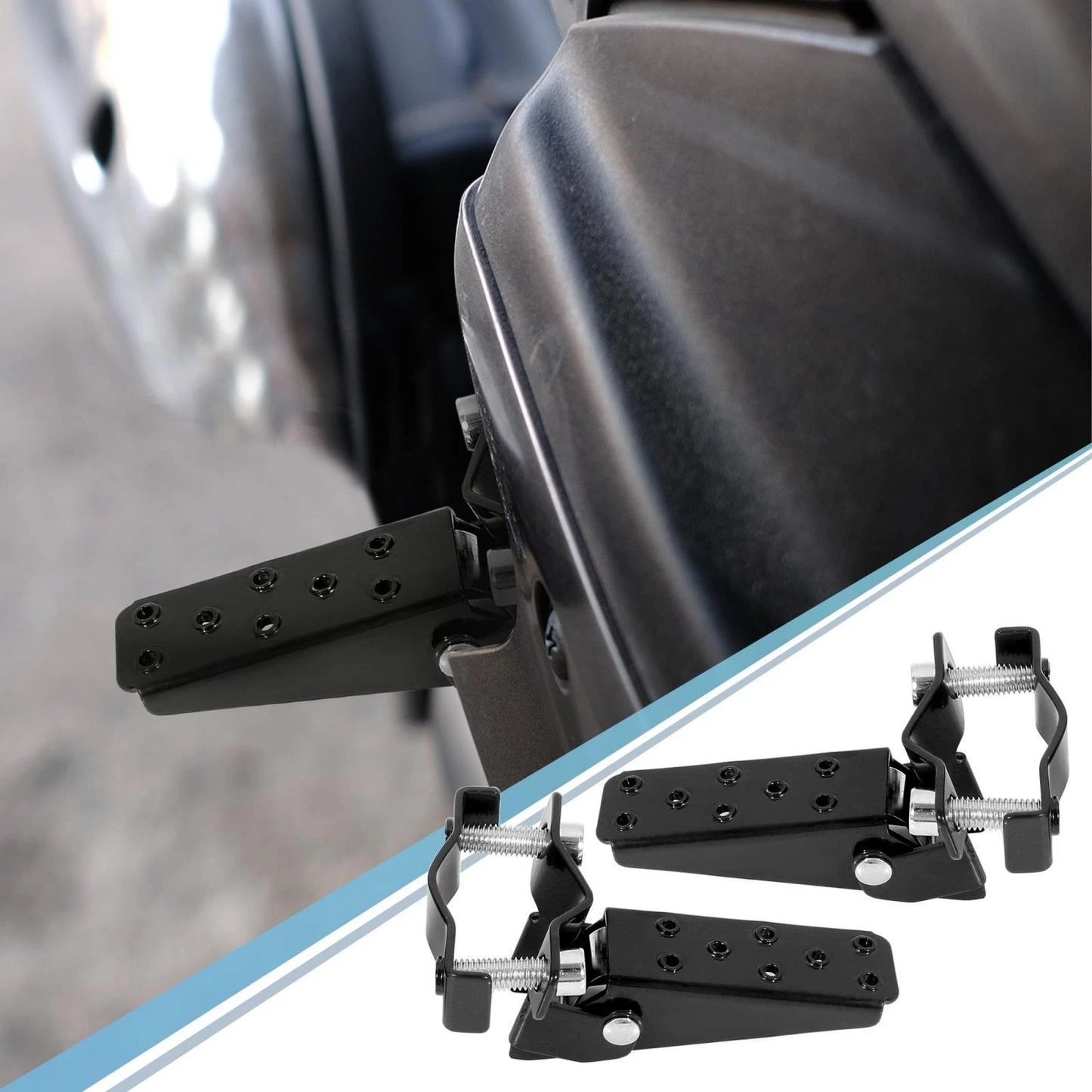 Rearset / 1 Pair / Fold Footrest Footpeg for Motorcycle