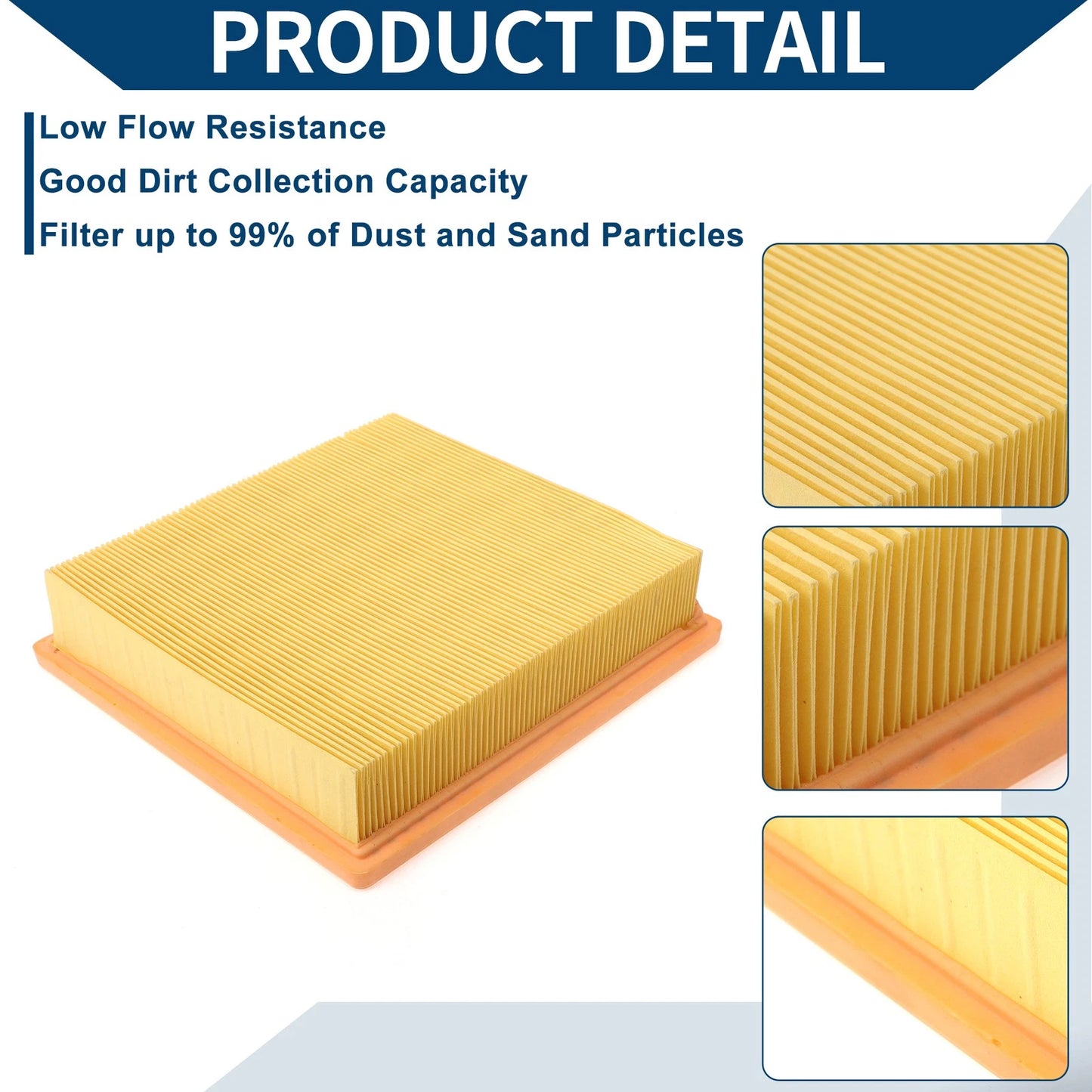Car Engine Air Filter for Jeep Grand Cherokee 3.0L (2014-2019) 1 x Pcs