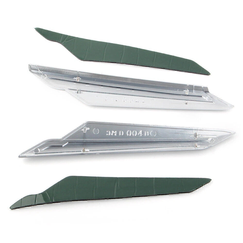 Matte Chrome Rear Mirror Trim Cover for Honda Goldwing GL1800 GL1833 (2018-2020)