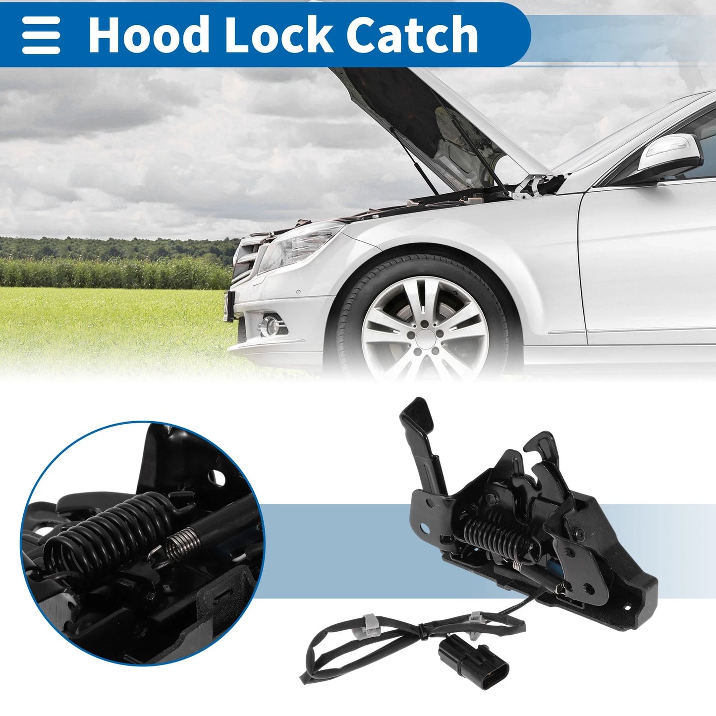 Hood Latch Assembly for Kia Optima (2016-2020)