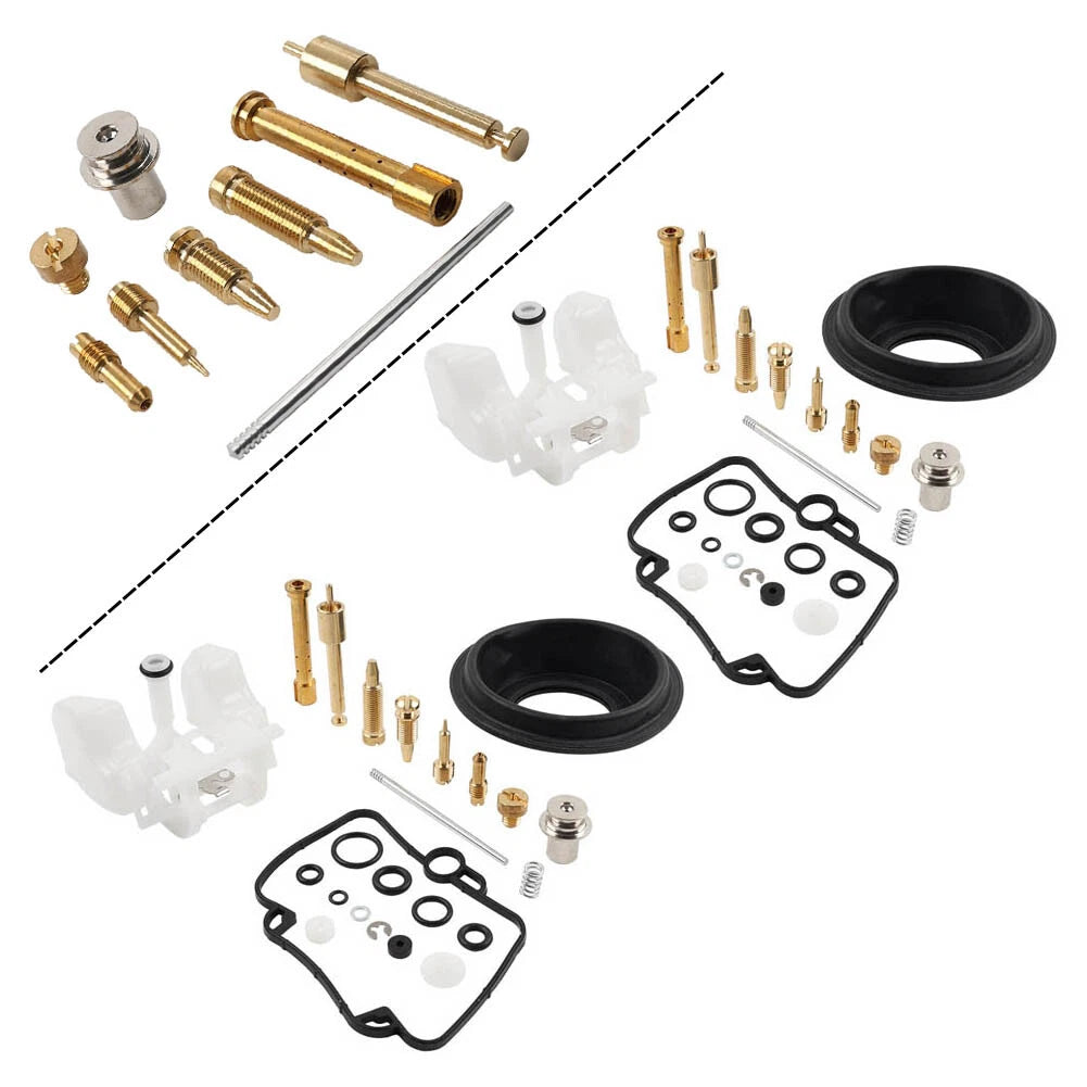 Set of 2 Carburetor Repair Kits for Mikuni BST 33 BMW F650 (1993-2000)