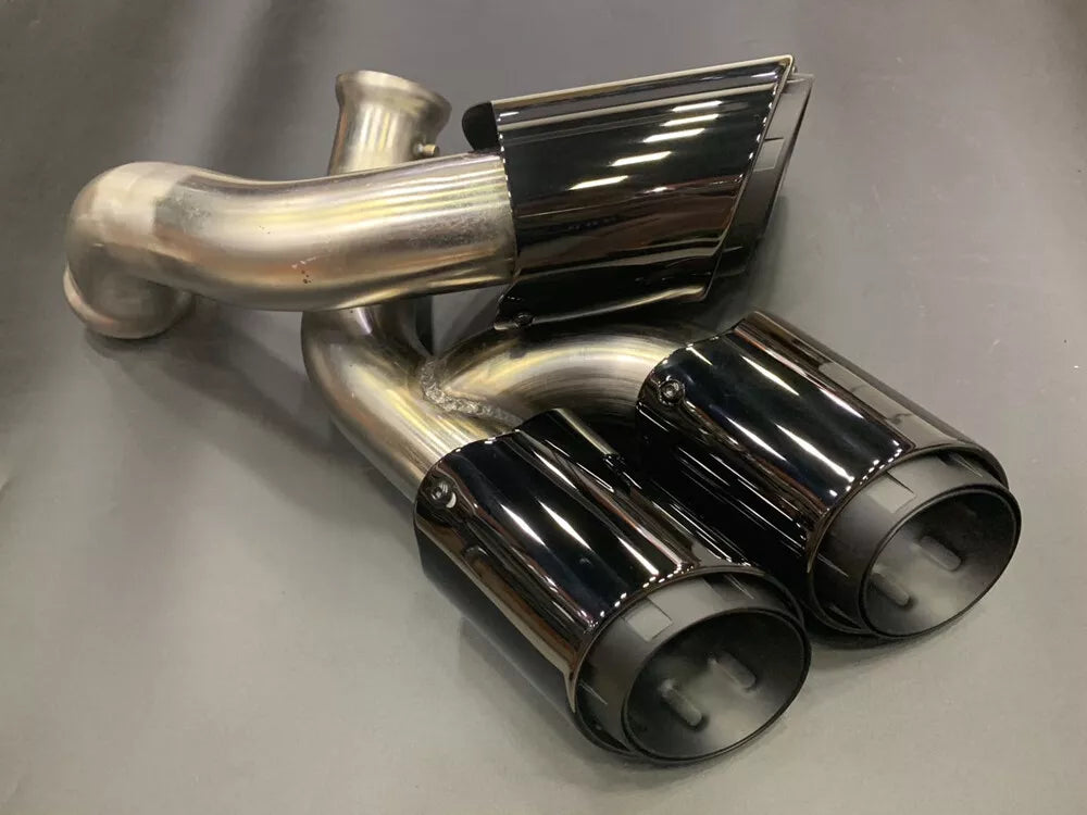 GTS Style Tail Exhaust Tips for Porsche Cayenne V6 (2015-2017)