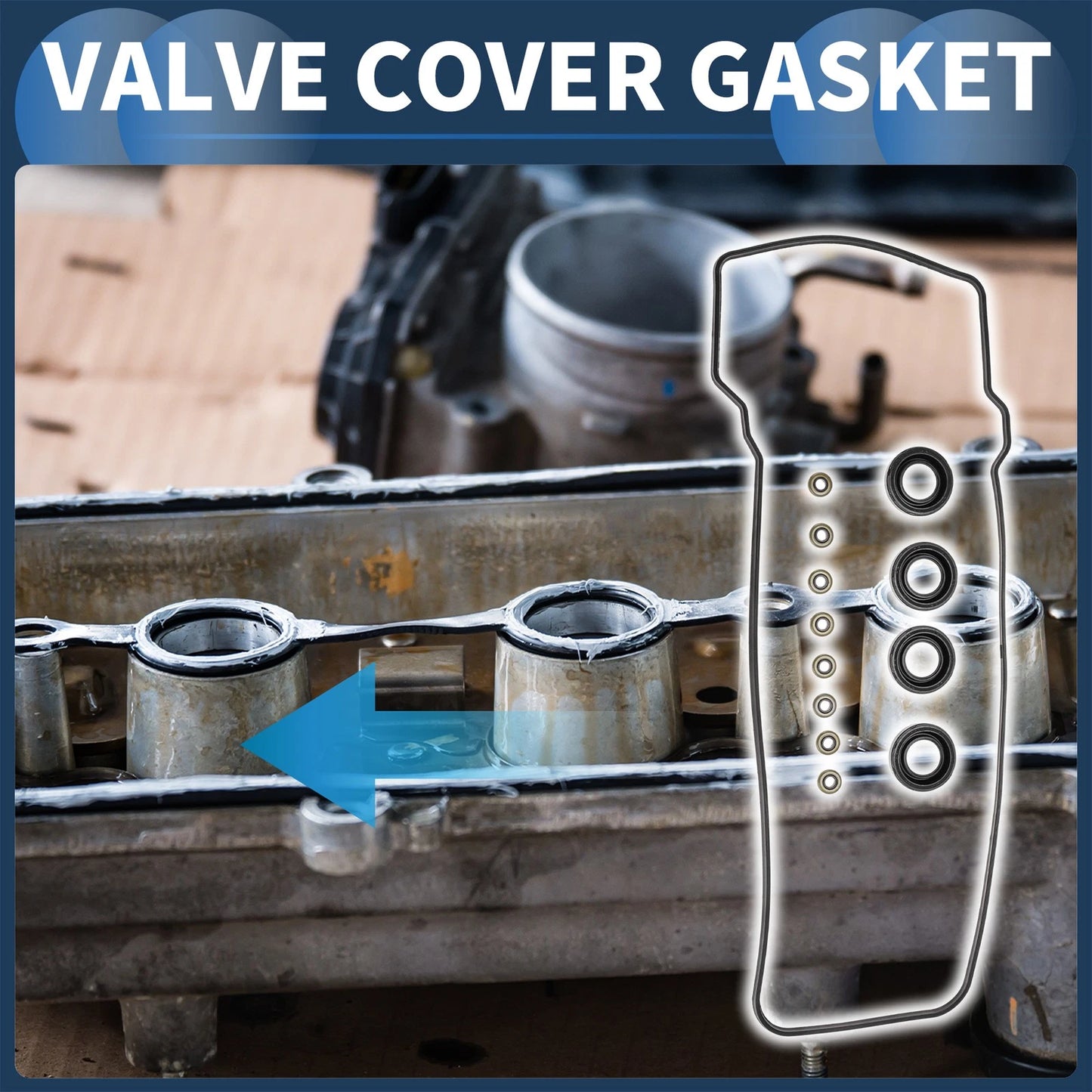 Valve Cover Gasket Set for Toyota Hiace (1998–2006)