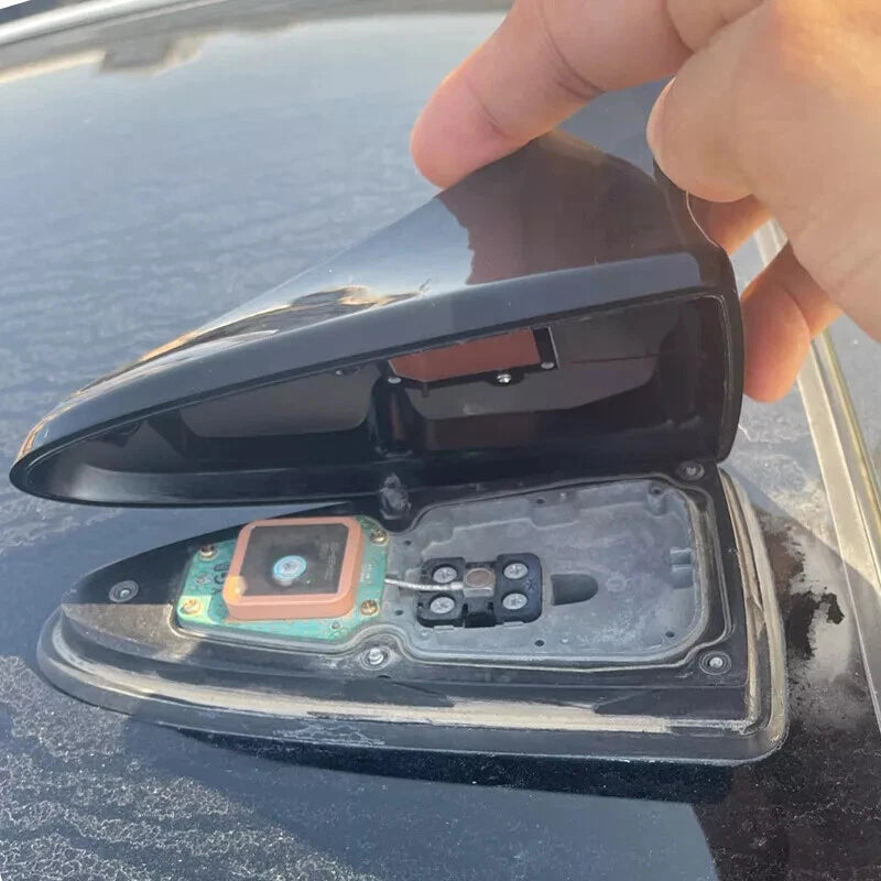 Ebony Shark Fin Roof Antenna Cover for 2015-19 Hyundai Sonata & Elantra