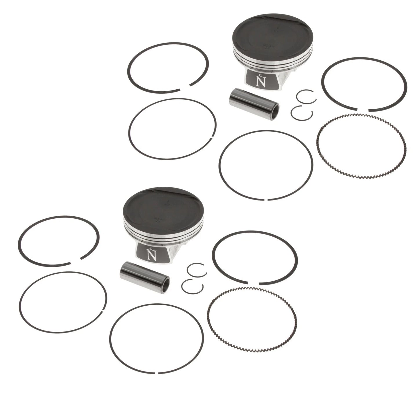 Namura 2 x Over Bore Piston Kits for Polaris 1000 Scrambler & Sportsman
