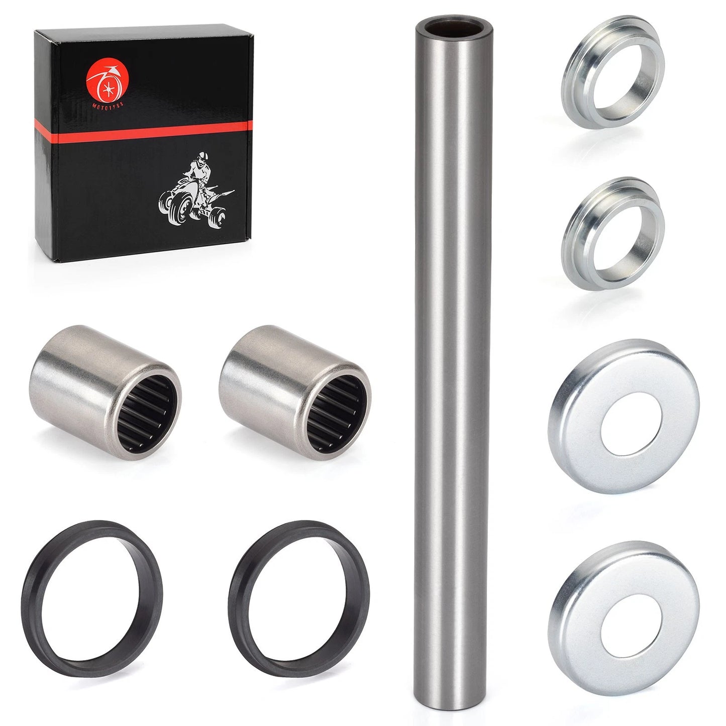 Swing Arm Collar Needle Bearings Seals Kit for Honda ATC200X 1983-1985
