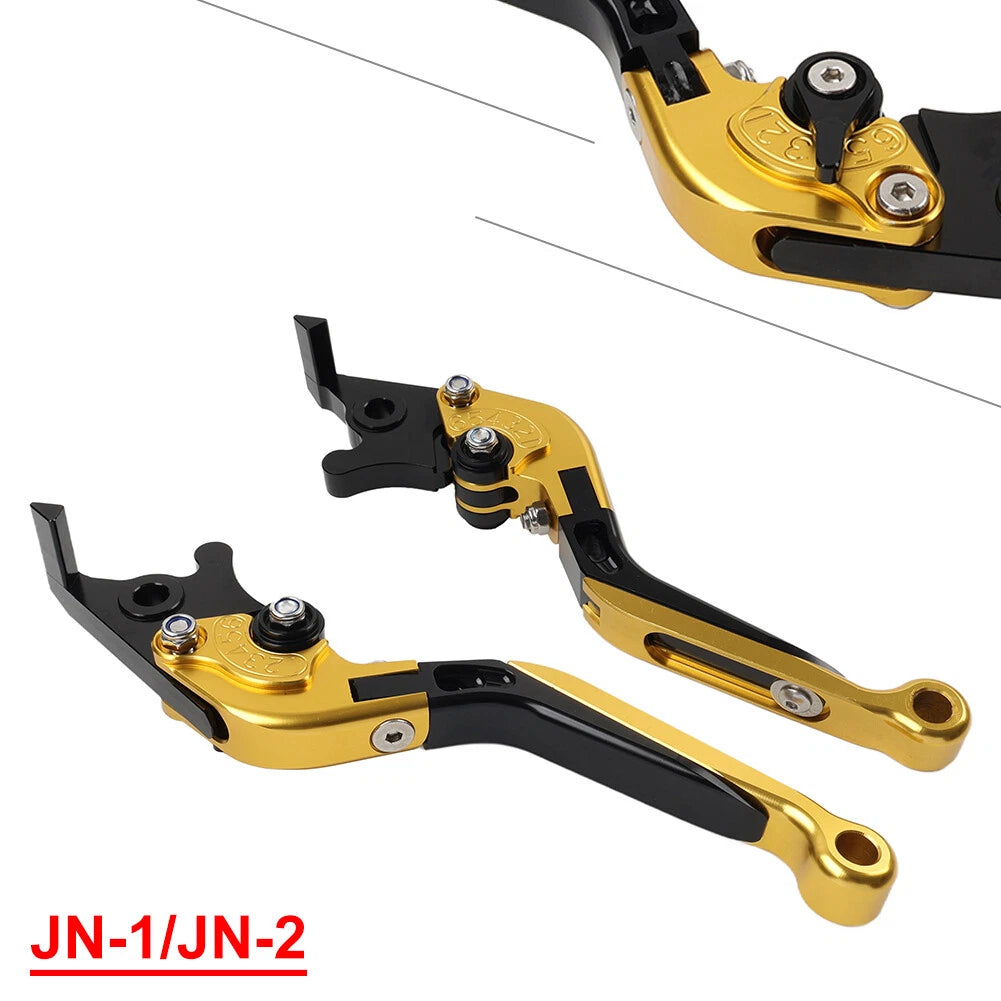 Gold Extendable Brake Clutch Levers for BMW F900R F900XR F750GS F850GS (2019-2023)