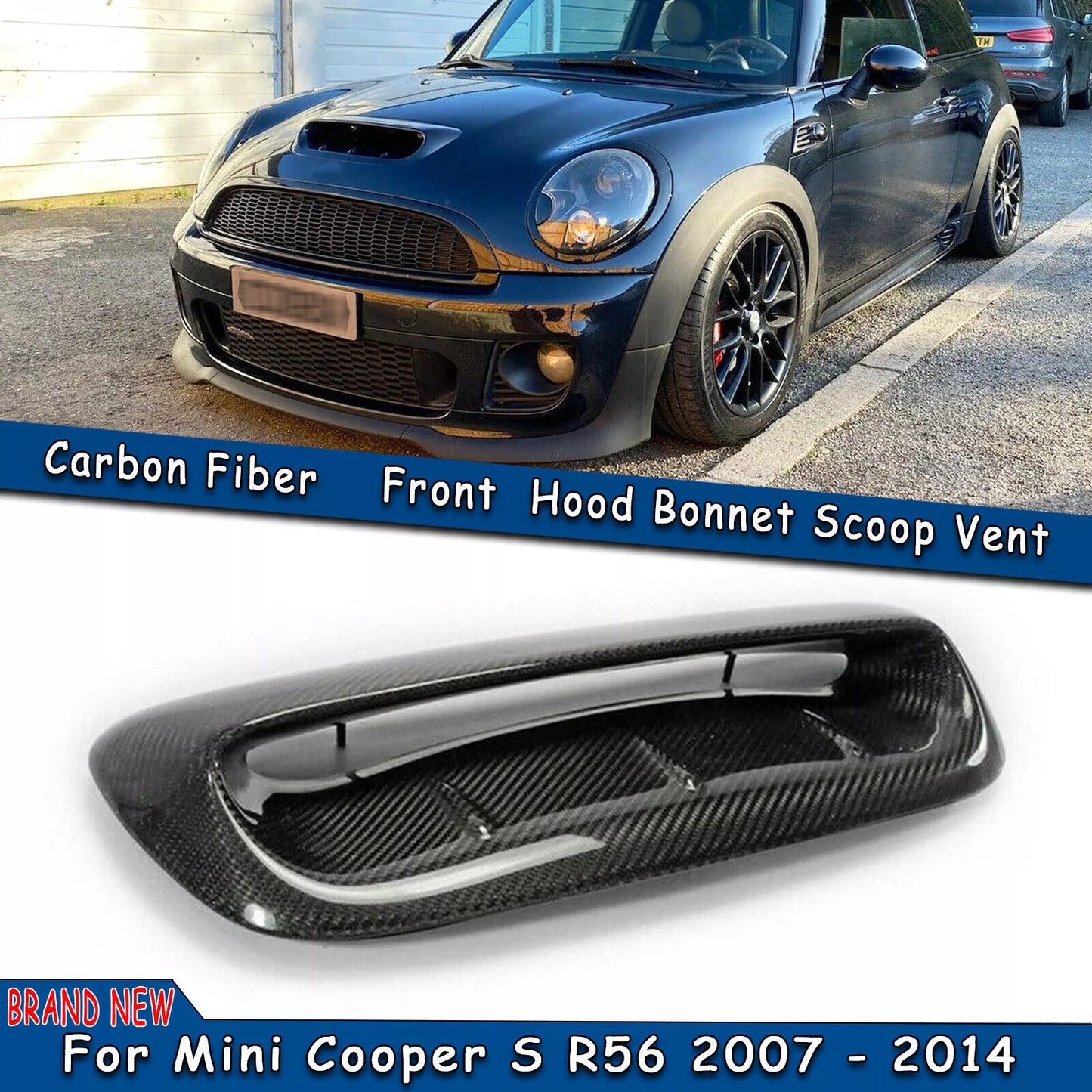 Bonnet Vent Cover for Mini Cooper S R56 (2007-2014)