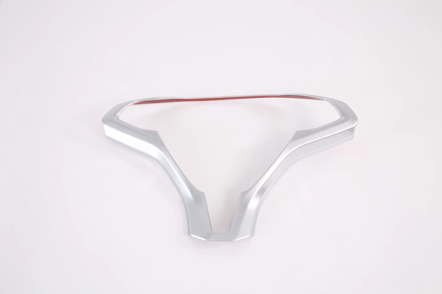 ABS Chrome Steering Wheel Frame Cover Trim for Tesla Model X (2017-2023)