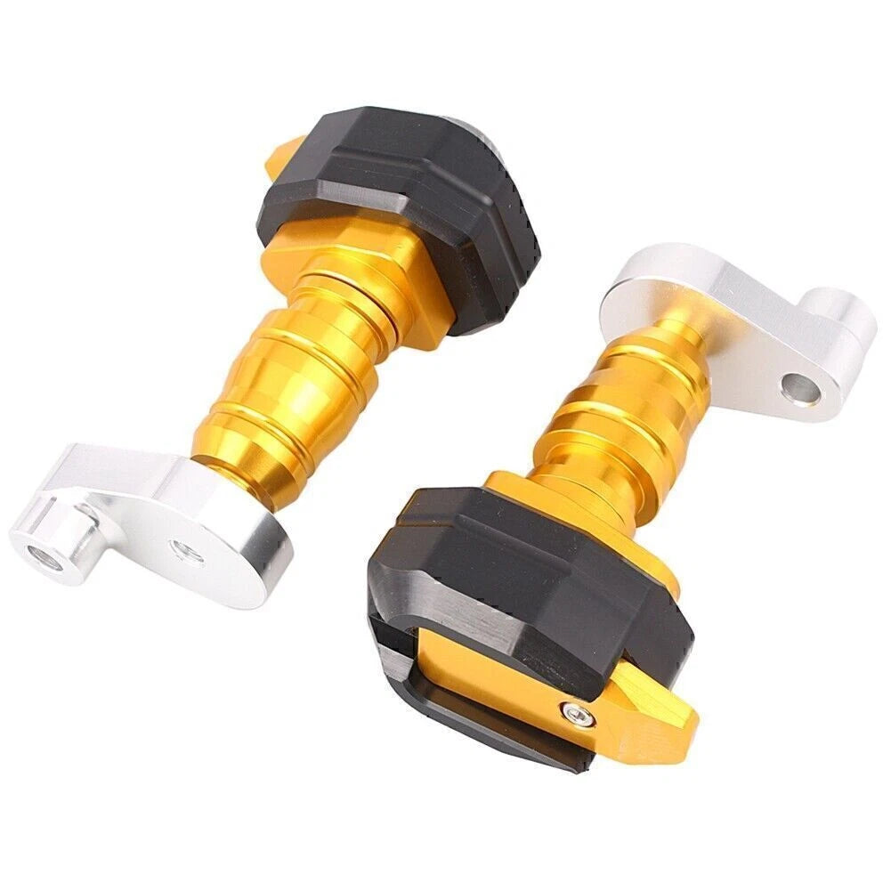 Gold Motorcycle Frame Slider Crash Pads for Yamaha R25 R3 (2015-2016)