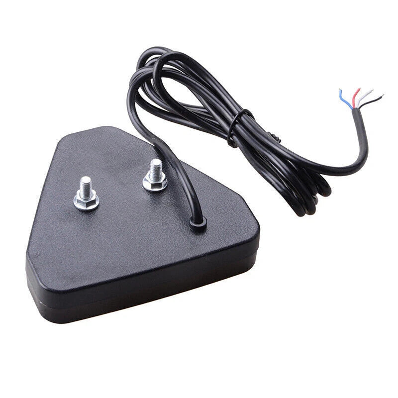 Universal F1 Style Triangle 12 LED Rear Stop Tail 3rd Brake Light for Cars