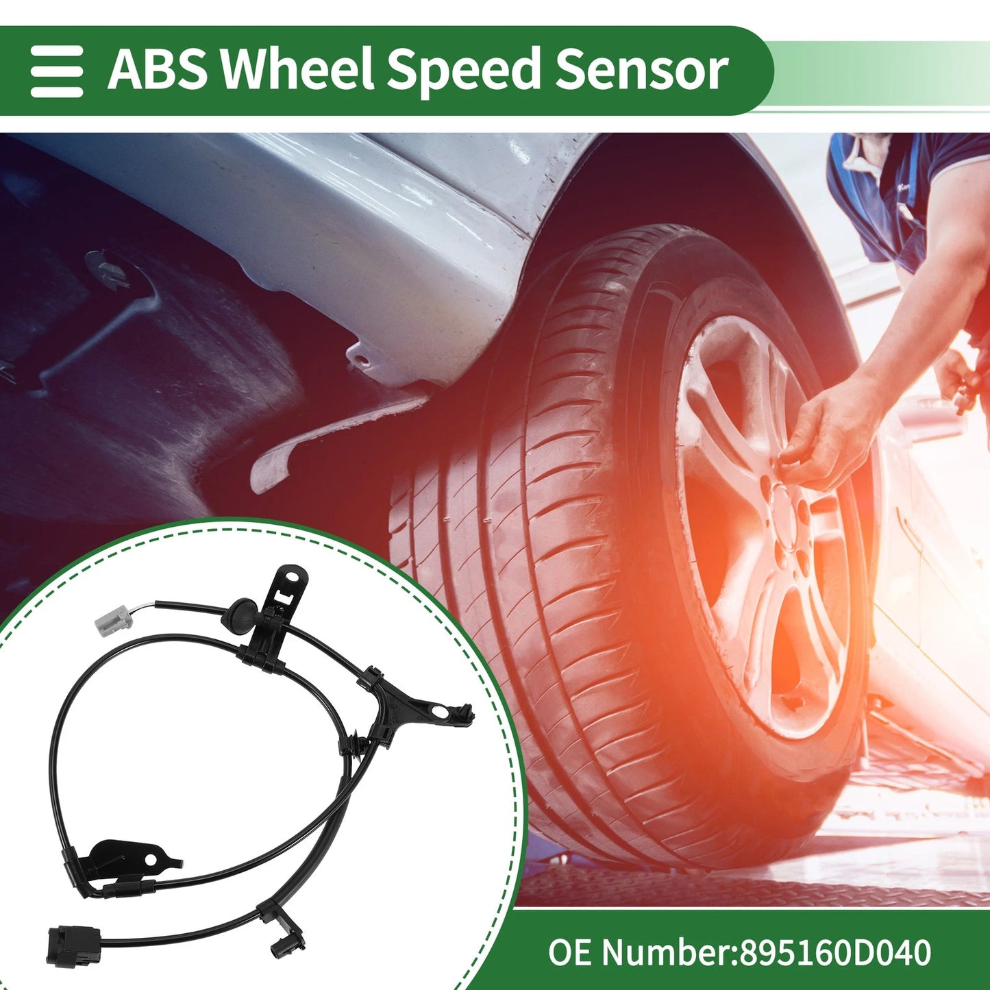 ABS Wheel Speed Sensor for Toyota Soluna Vios (2003-2018)